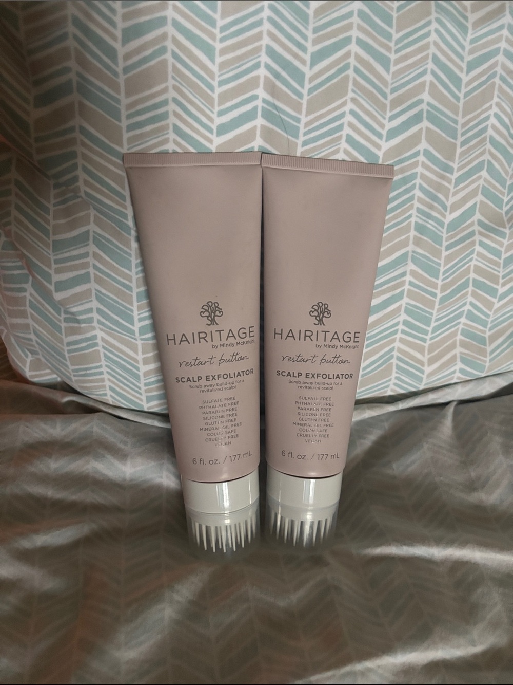 Hairitage Restart Button Scalp Exfoliator TWO bottles!!! Great Product!